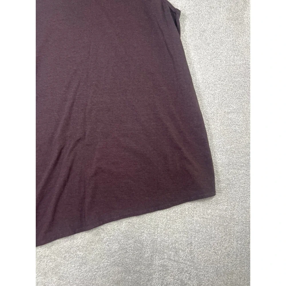Bryn Walker Womens Large‎ Brown Asymmetrical Hem Sleeveless Tank Top USA Made